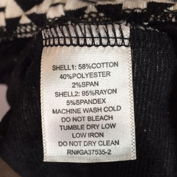 Monteau black and white dress - Picture 4 of 4